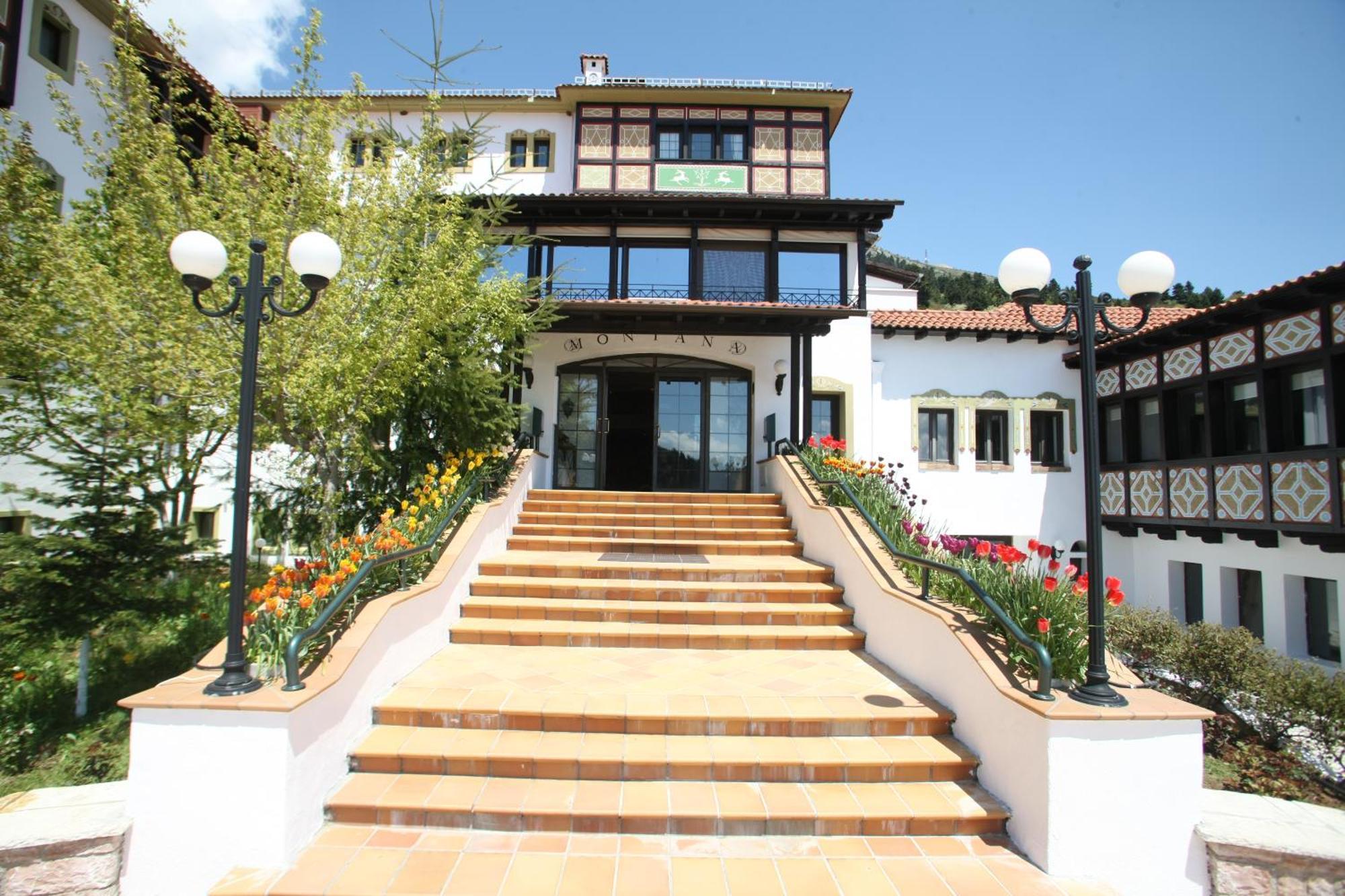 Hotel Spa Montana Карпенисион Экстерьер фото